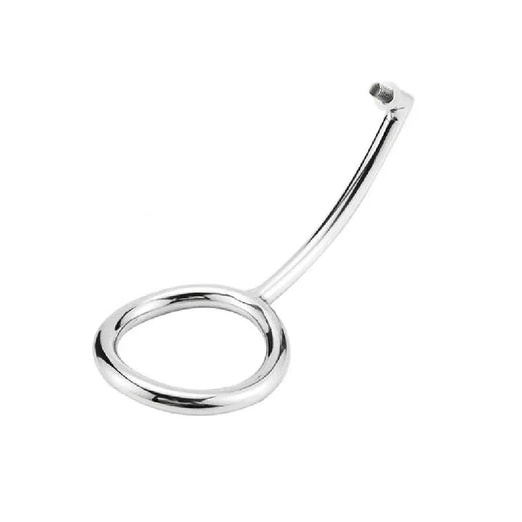 Stainless 4663 Anal Set Ring Cock Steel Hook with DiscreetChoice 0201
